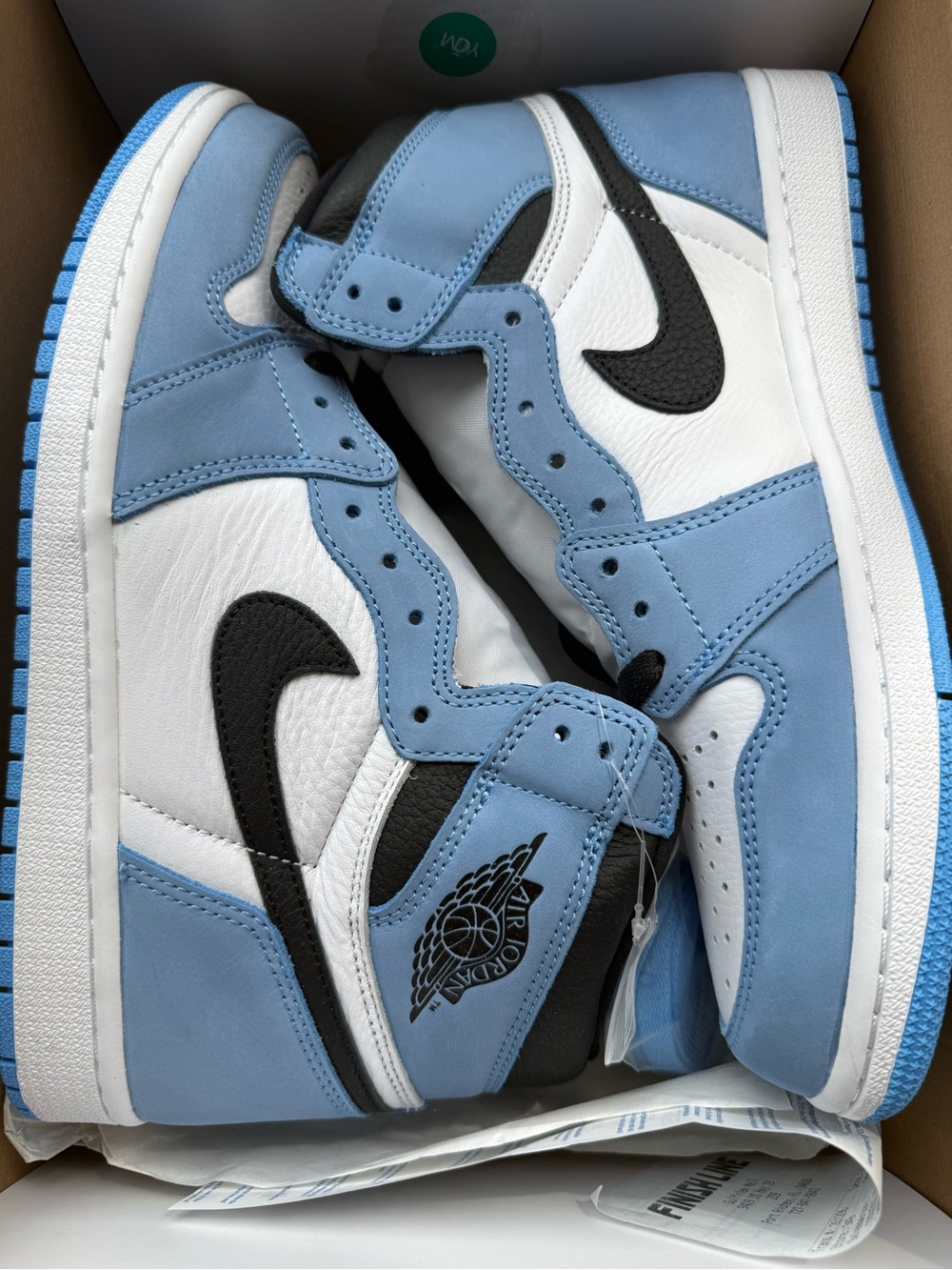 Jordan Air Jordan 1 High - White, University Blue & Black
